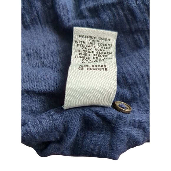 Catherines Liz And Me  Pull-On Tunic Navy Blue Size 5X  34W 36W - Picture 9 of 9